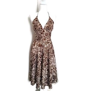 Alyn Paige Swing Dress w/ Spaghetti Halter sz s